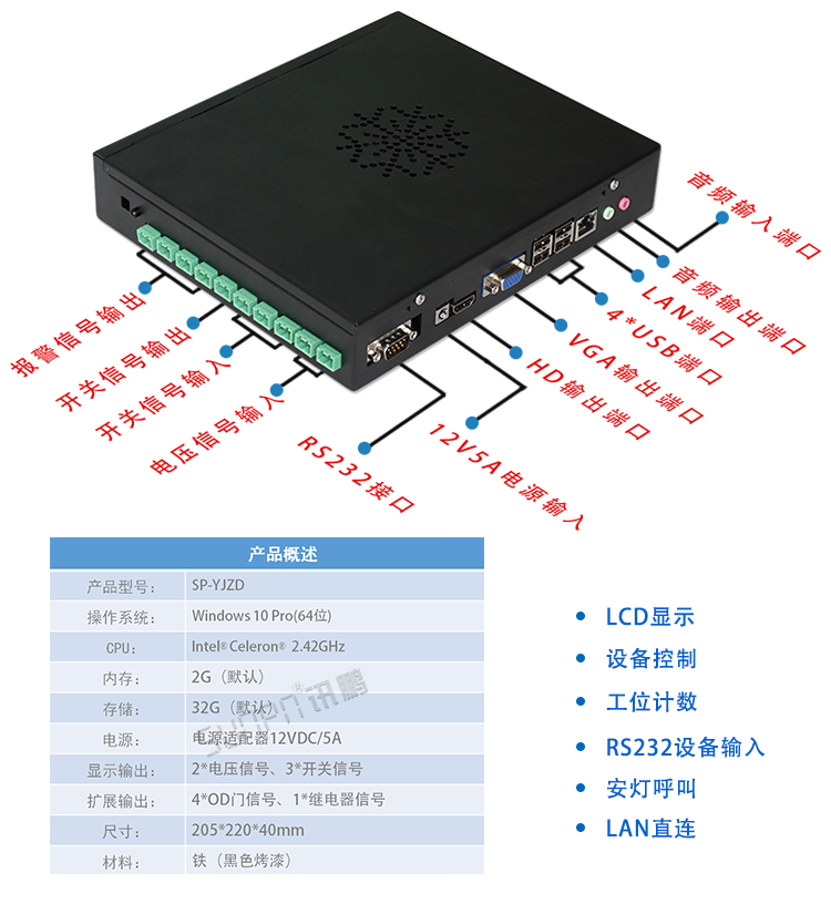 設(shè)備OEE看板系統(tǒng)硬件