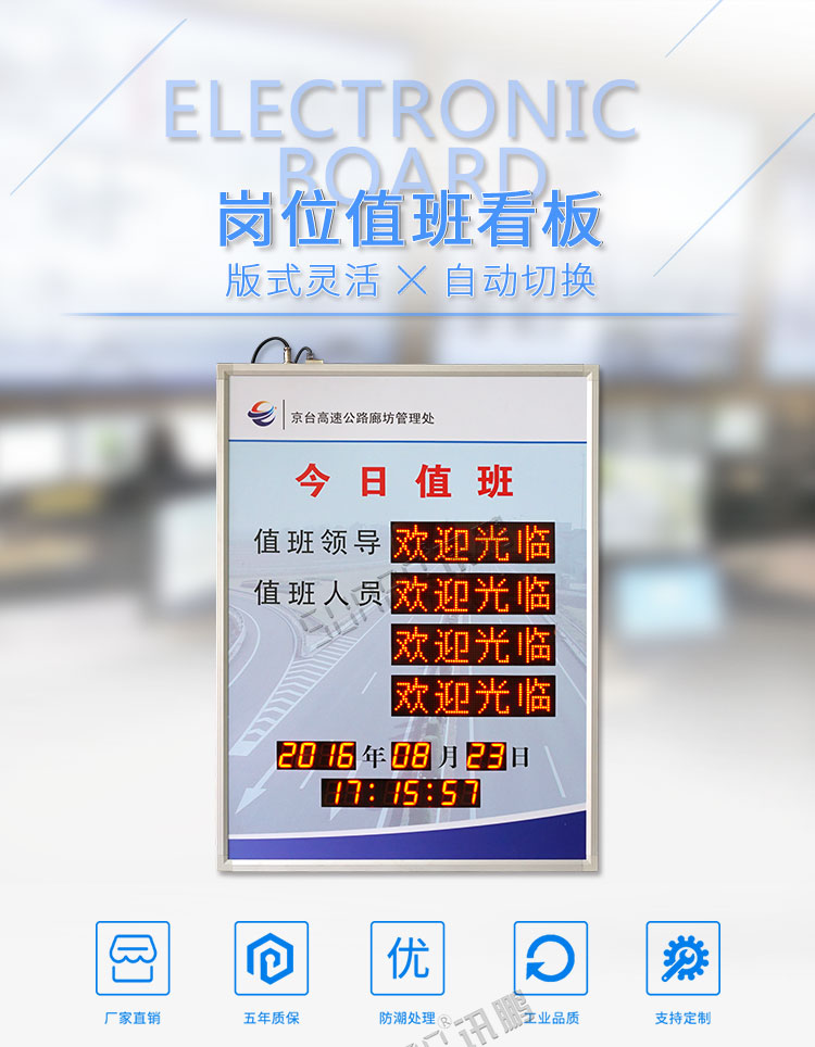 電子值班牌介紹