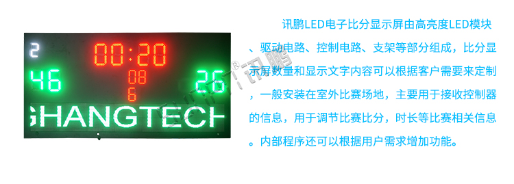 LED體育記分牌指導