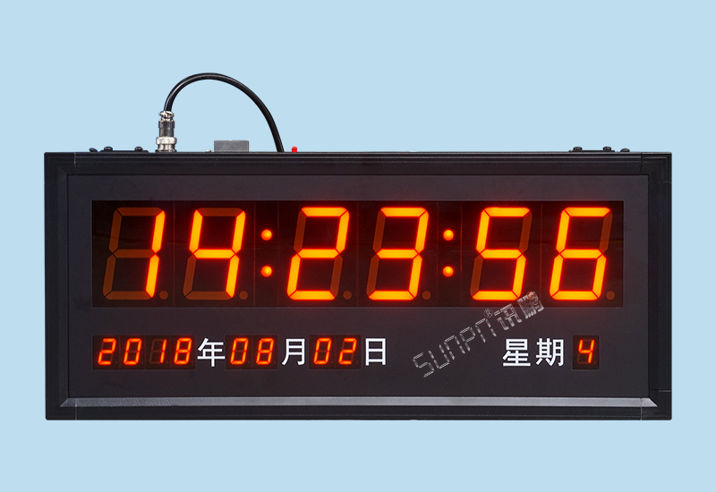 時(shí)鐘系統(tǒng)_NTP/CDMA/GPS時(shí)間同步顯示電子鐘