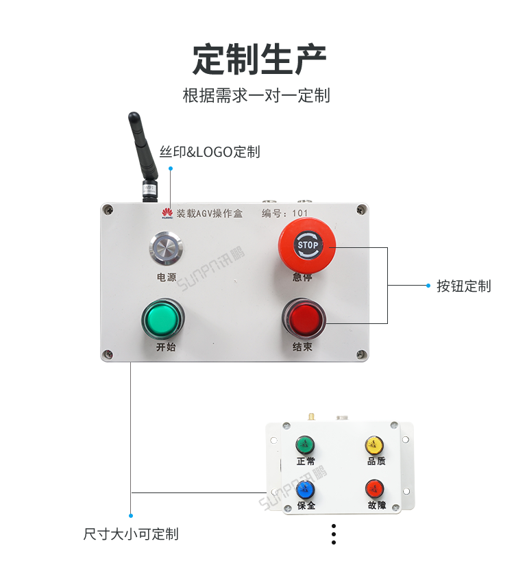 無(wú)線安燈按鈕盒定制生產(chǎn)