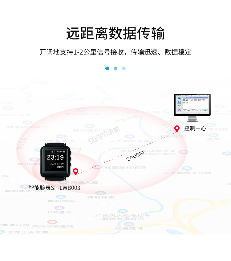 工業(yè)智能腕表-遠距離數(shù)據(jù)傳輸